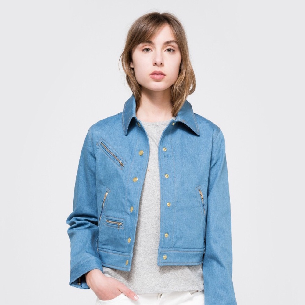FARROW Cate Jacket in Vintage Blue